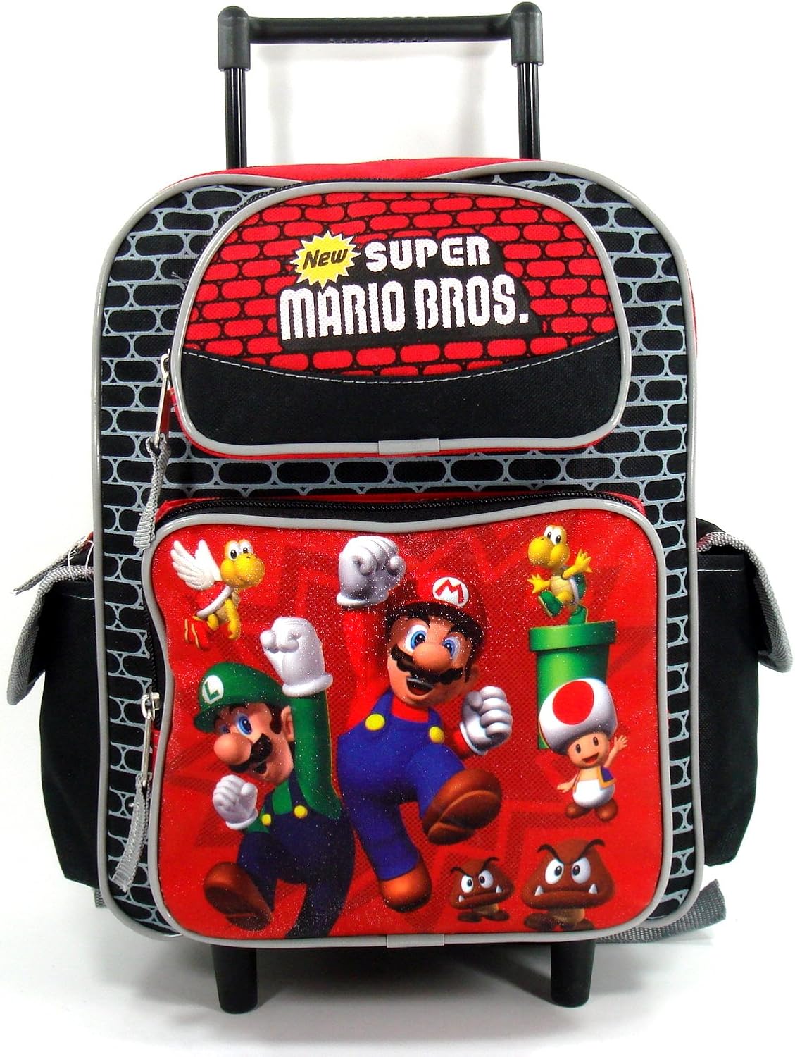 mario brothers backpack and lunchbox