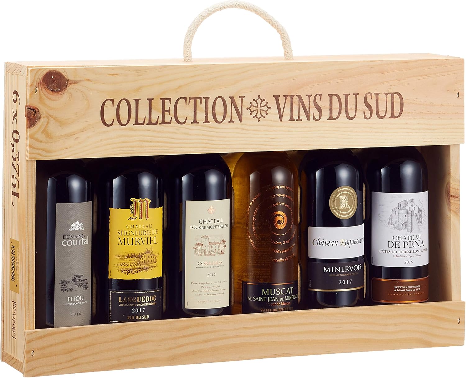 Collection Südfrankreich Weinpaket Vins du Sud Halbtrocken (6 x 0.375 l) Amazon.de Bier, Wein Collection Südfrankreich Weinpaket Vins du Sud Halbtrocken (6 x 0.375 l) Amazon.de Bier, Wein