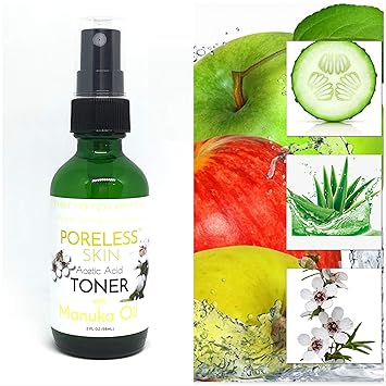 Amazon Com Apple Cider Vinegar Toner With Manuka Oil Natural