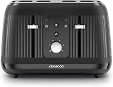 Kenwood Dawn 4-Slot Toaster 1800W Defrost Reheat Cancel Midnight Black