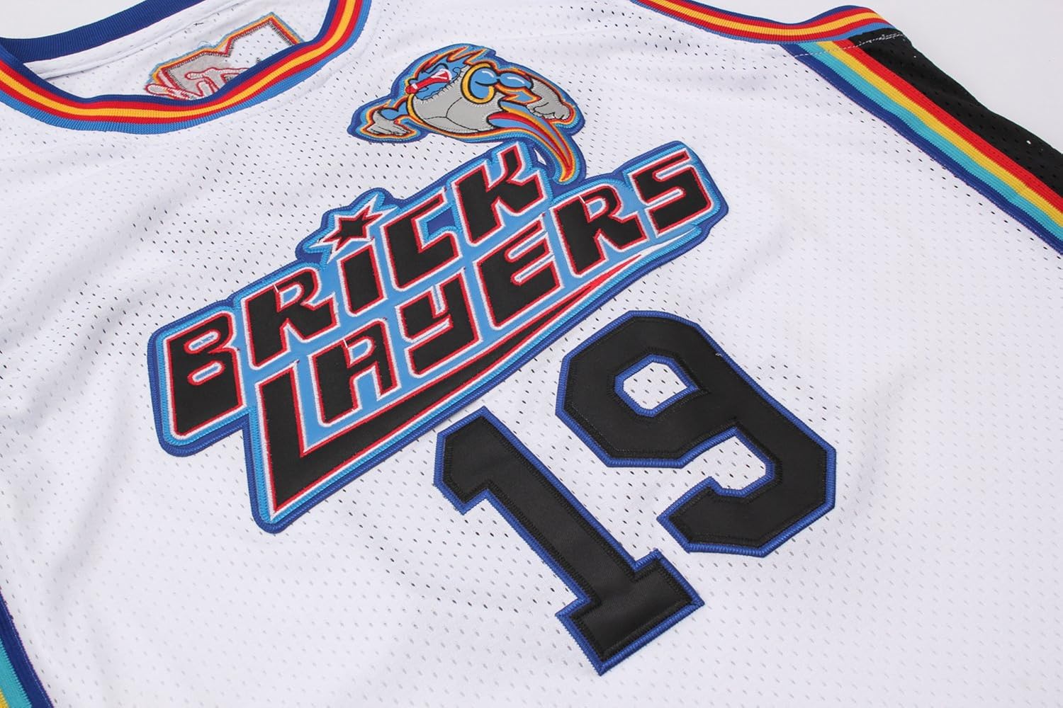 MM MASMIG Aaliyah 19 Brick Layers MTV Rock N Jock Jersey SXXL White Sports & Fitness Sports