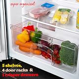 Russell Hobbs Freestanding Larder Fridge 242L White 55cm 143cm RH143LF552E1W view 5