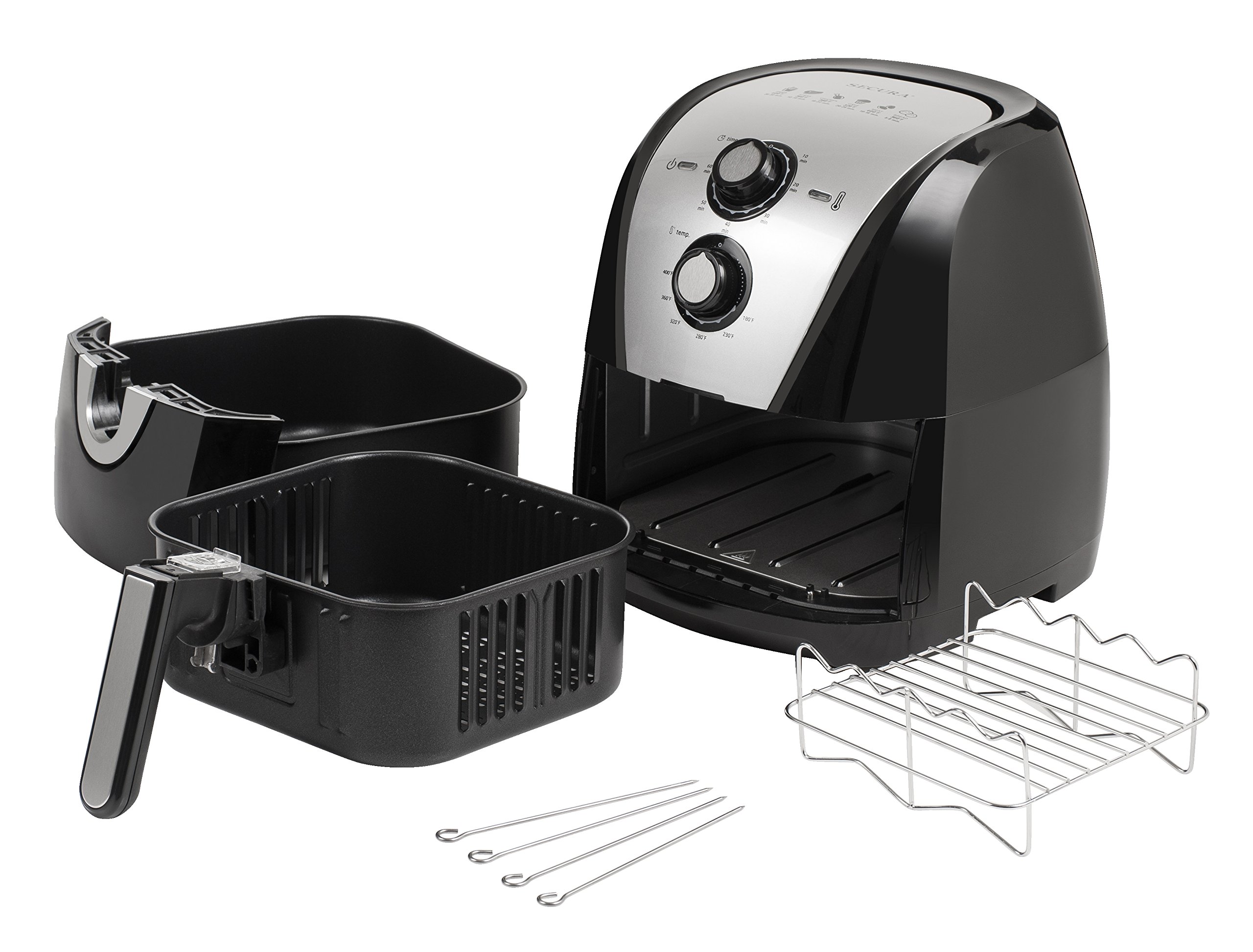 Secura Electric Hot Air Fryer Extra Large Capacity Air Fryer and