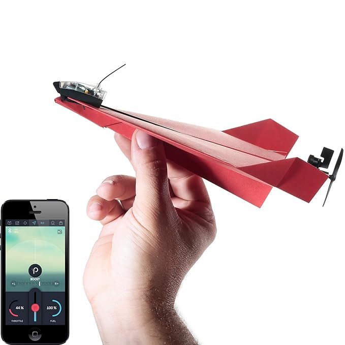 POWERUP 3.0 Smartphone Controlled (Bluetooth) Paper Airplane Kit for
