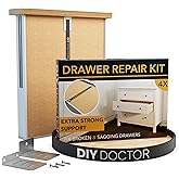 Drawer Repair Kit 4 Pack - Fix Sagging Drawer Bottoms, DIY Doctor | Reinforces dresser and kitchen drawers &middot; Prevents buckling