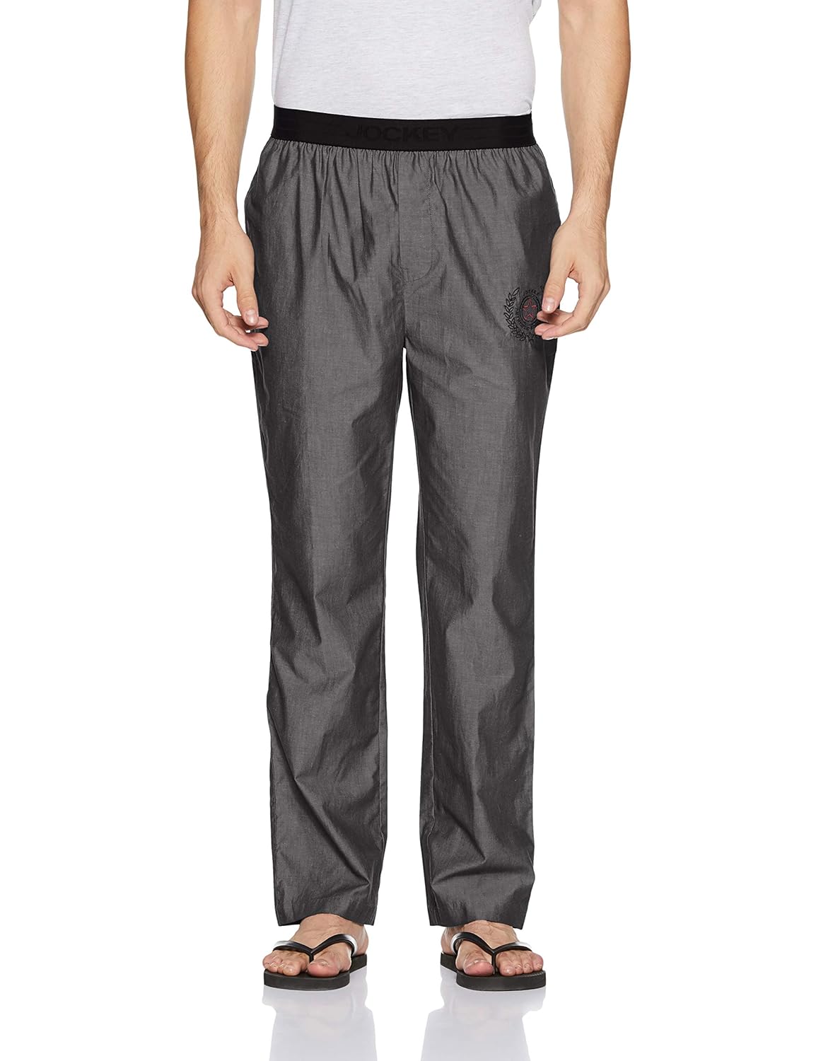 jockey men's cotton track pants (colors may vary)