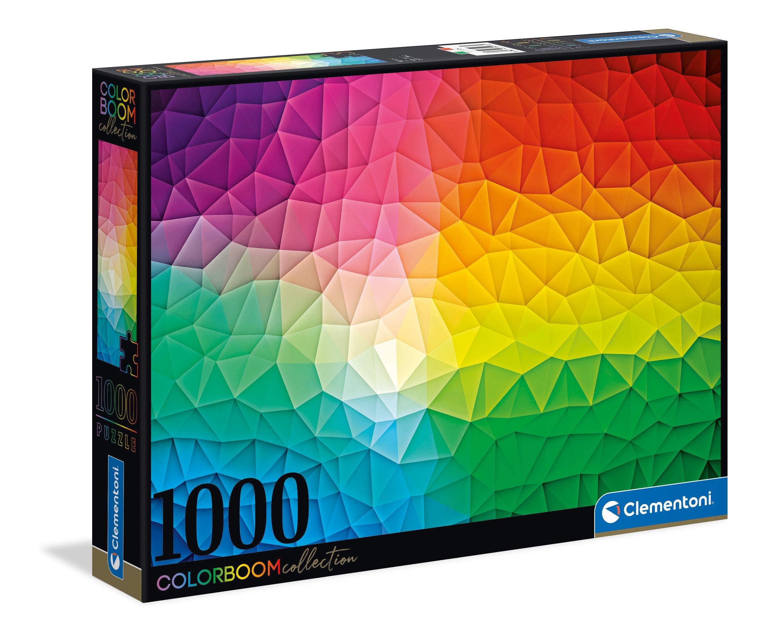 Clementoni 39597, Color Boom Mosaic Puzzle for Children and Adults - 1000 Pieces, Ages 10 years Plus, multicoloured