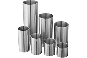 Barfly Thimble Measure, Set, 25/35/50/70/125/175/250 ml., Stainless Steel