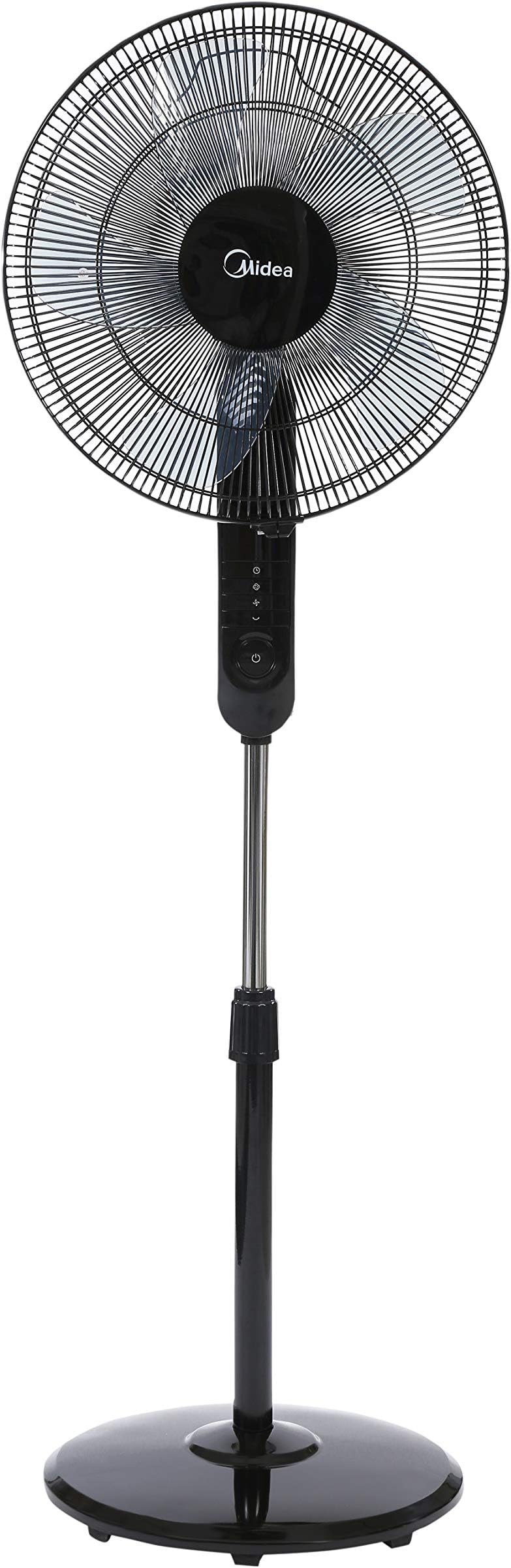 Midea Pedestal Stand Fan With Remote Control Black 16 Inch Fs4015fr Price In Uae Amazon Uae Kanbkam