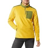 Amazon Essentials Men's Insulated Fleece Jacket, Quarter-Zip Pullover for Cold Weather