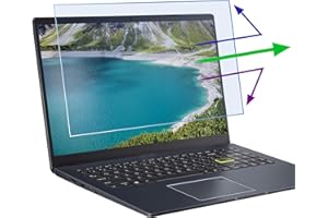 ANTOGOO V 2 Pcs 13.3 Inch Anti Blue Light Screen Protector, Reduce Eye Strain Matte Anti Glare Computer Screen Cover, Blue Light Blocking Screen Protector for HP/Lenovo/Dell/Acer/Asus/Samsung/Envy 13.3’’ with