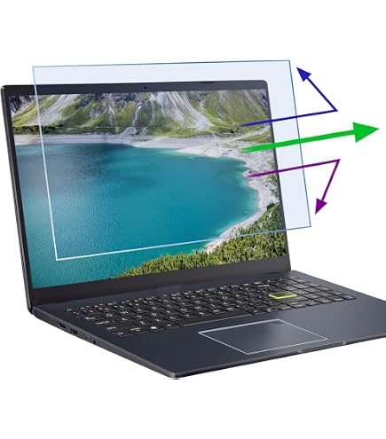 Protecteur D'écran Confidentialité Vaxson Pour Dell XPS 14 9000 9440 - Film Anti-espion, Dureté 4H, Auto-cicatrisant - 8