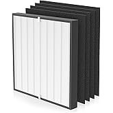 1183050K Replacement Filter Compatible with Whirlpool WPPRO2000 Series WPPRO2000P & WPPRO2000M Air Purifiers, 1 Premium and 4 Carbon Pre-Filters, Compare to Part No. 1183050K, 8171510K