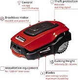 Einhell Power X-Change 18V Robotic Lawnmower for 1200m² Lawns view 3