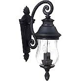 Minka Lavery Outdoor Wall Light 8907-94 Newport Cast Aluminum Exterior Wall Lantern, 80 Watts, Heritage