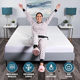 Zouk Bamboo Mattress Protector Double Bed 135 x 190 + 35cm Waterproof view 5