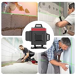 16 Lines Laser Level 4x360° Self Leveling Green