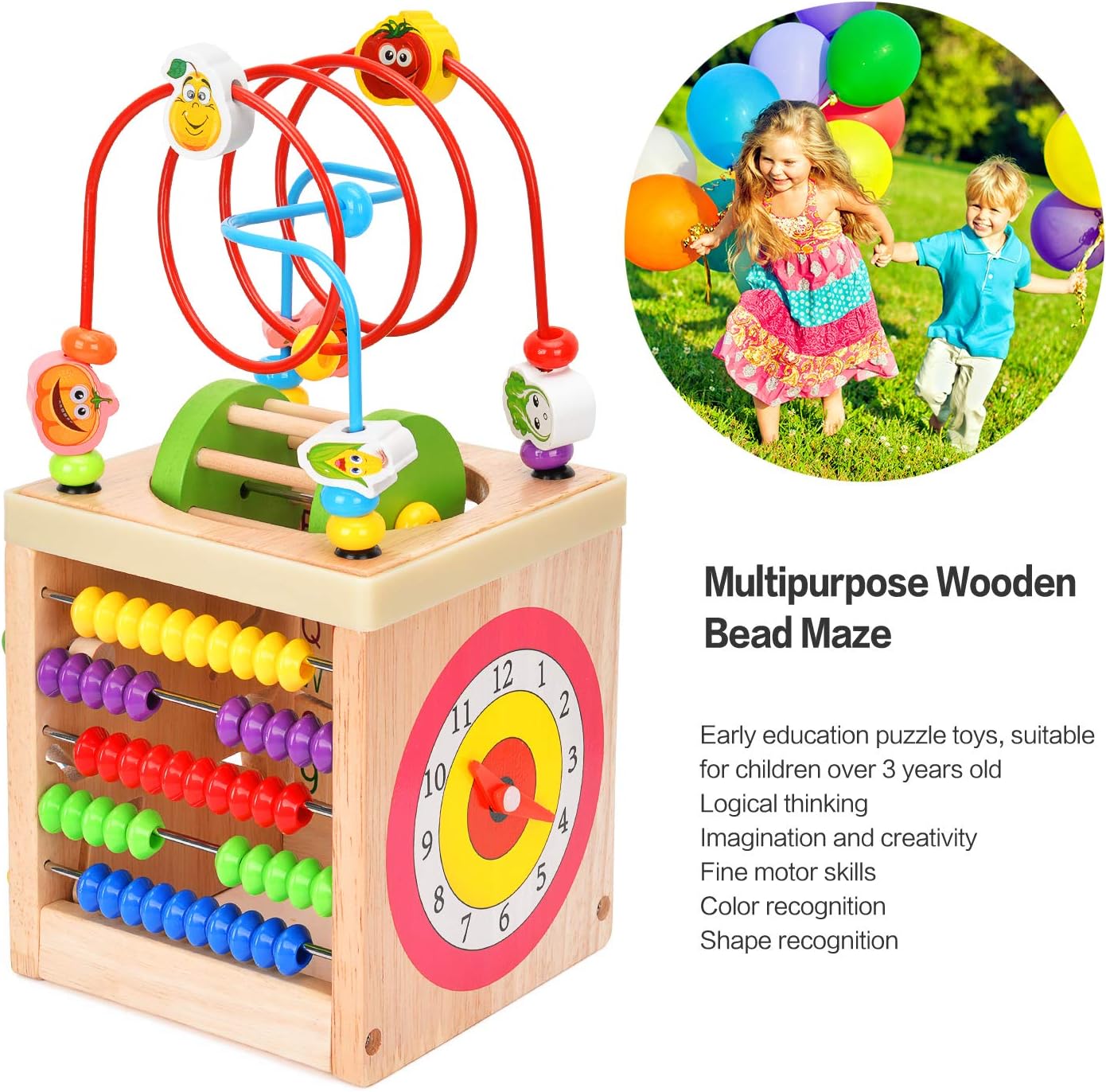 wood bead toy