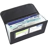 High Road Glove Box Organizer with Expandable Files for Registration, Insurance, Receipts and Cards