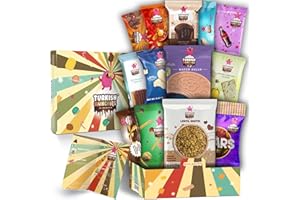 TURKISH MUNCHIES BY MUEKZOIN International Snack Box | Premium Exotic Foreign Snacks | Unique Snack Food Gifts | Try Extraordinary Turkish Snacks | Candies from Around the World (Midi Green)