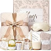 Loscola Birthday Gift Baskets for Women, Get Well Soon Gifts Basket After Surgery, Birthday Valentines Day Gifts for Her Women Mom Grandma, Self Care Package Spa Gifts Sympathy Gift Baskets for Woman