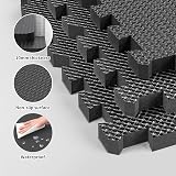 PROIRON Gym Floor Mats 30x30cm 1cm Interlocking EVA Tiles 18 tiles view 2