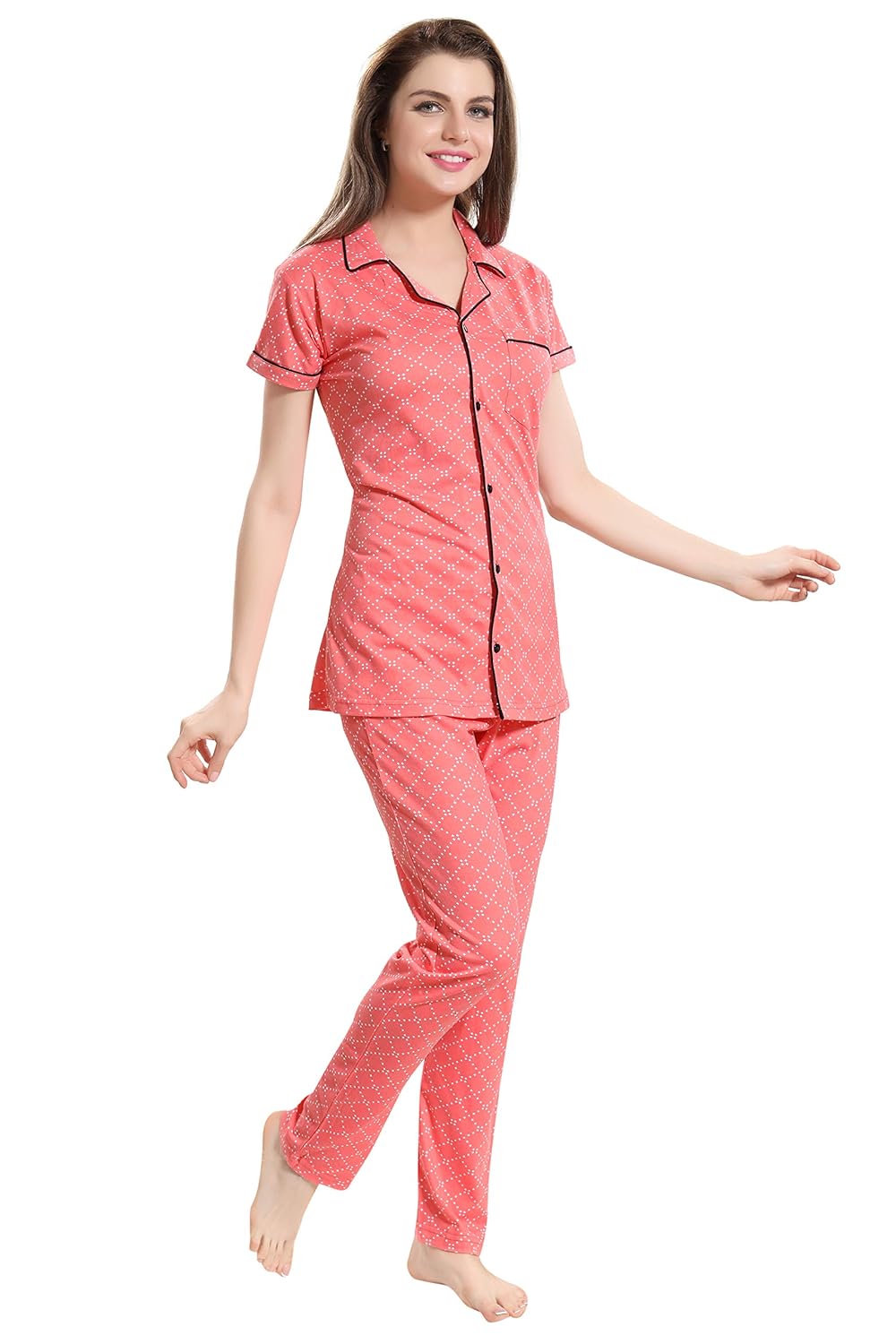 front open night suit