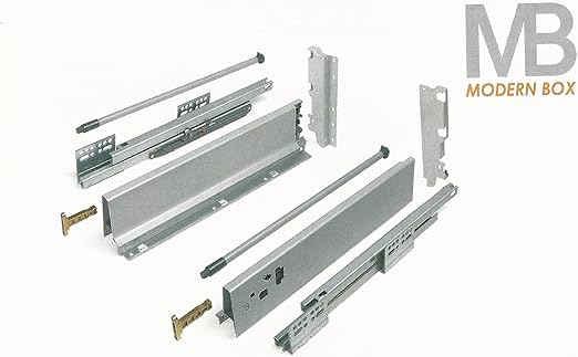 Soft Close Kitchen Drawer Runners System L 450mm Modern Box 1