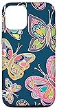 iPhone 12/12 Pro Butterfly Bugs Cute Yellow Pink