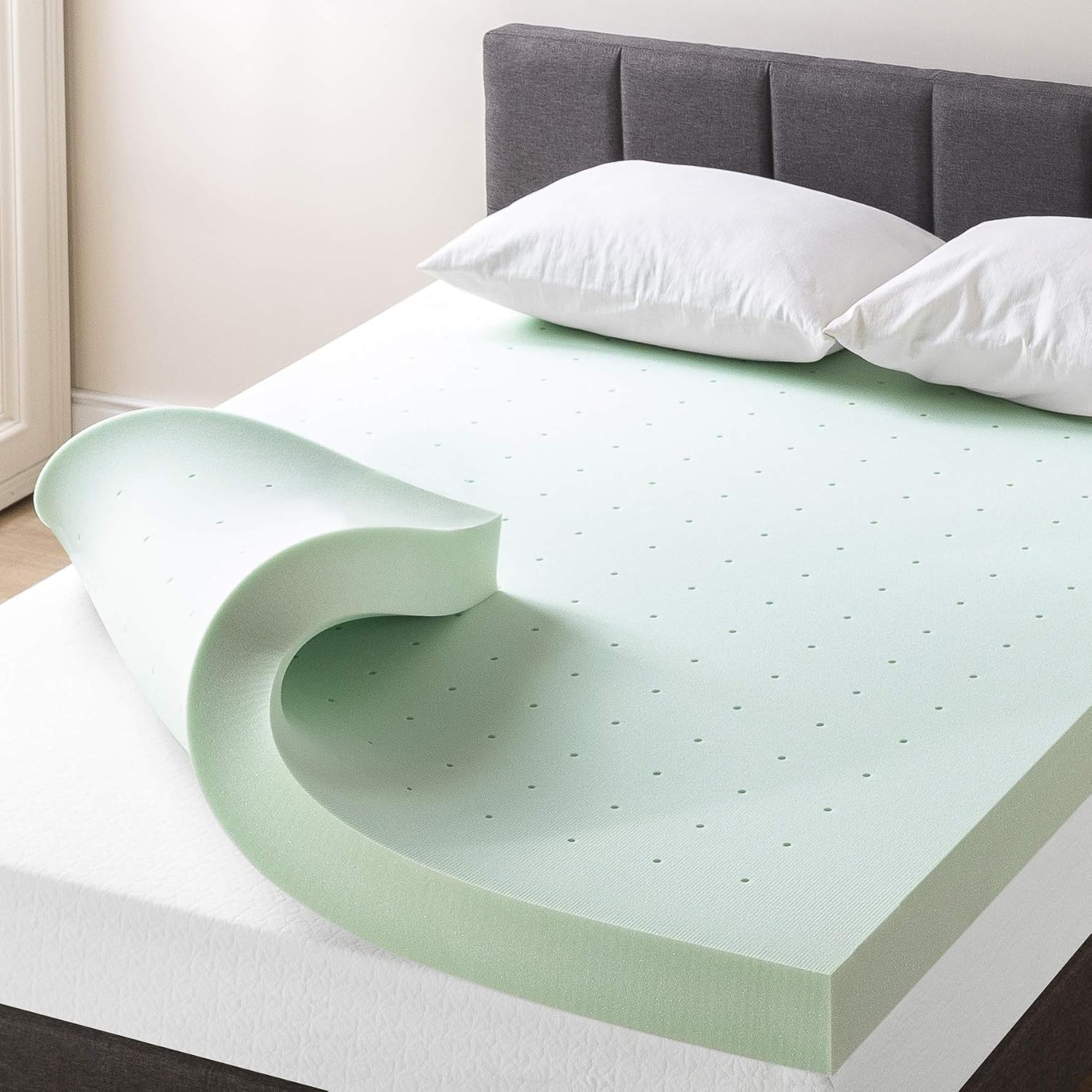 Best Price Mattress 4 Inch Ventilated Memory Foam Mattress