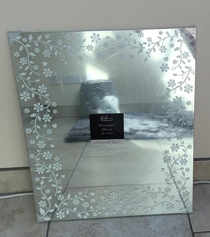 large flower mirror