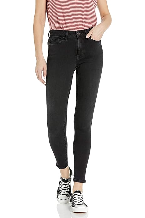Amazon.com: American Eagle Outfitters - Pantalones vaqueros de mezclilla  para mujer, Straight, 8, Negro, gris, carbón : Ropa, Zapatos y Joyería