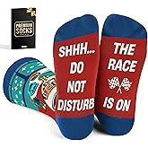 VICRAZY Racing Car, Sport Car Socks for Men, Women - Formula 1 Gifts, Racing Socks, Stocking Stuffers for Men, Women