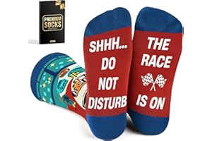 VICRAZY Racing Car, Sport Car Socks for Men, Women - Formula 1 Gifts, Racing Socks, Stocking Stuffers for Men, Women