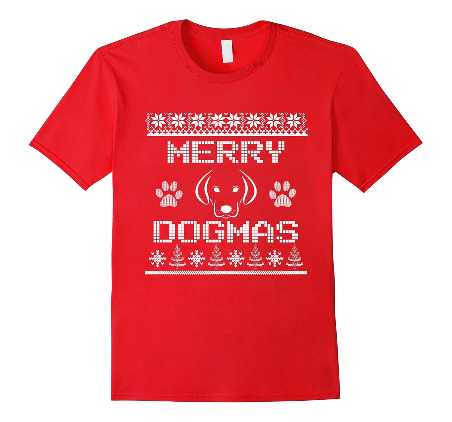 Merry Dogmas tshirt Dog Ugly Christmas Sweater Funny shirt-ANZ