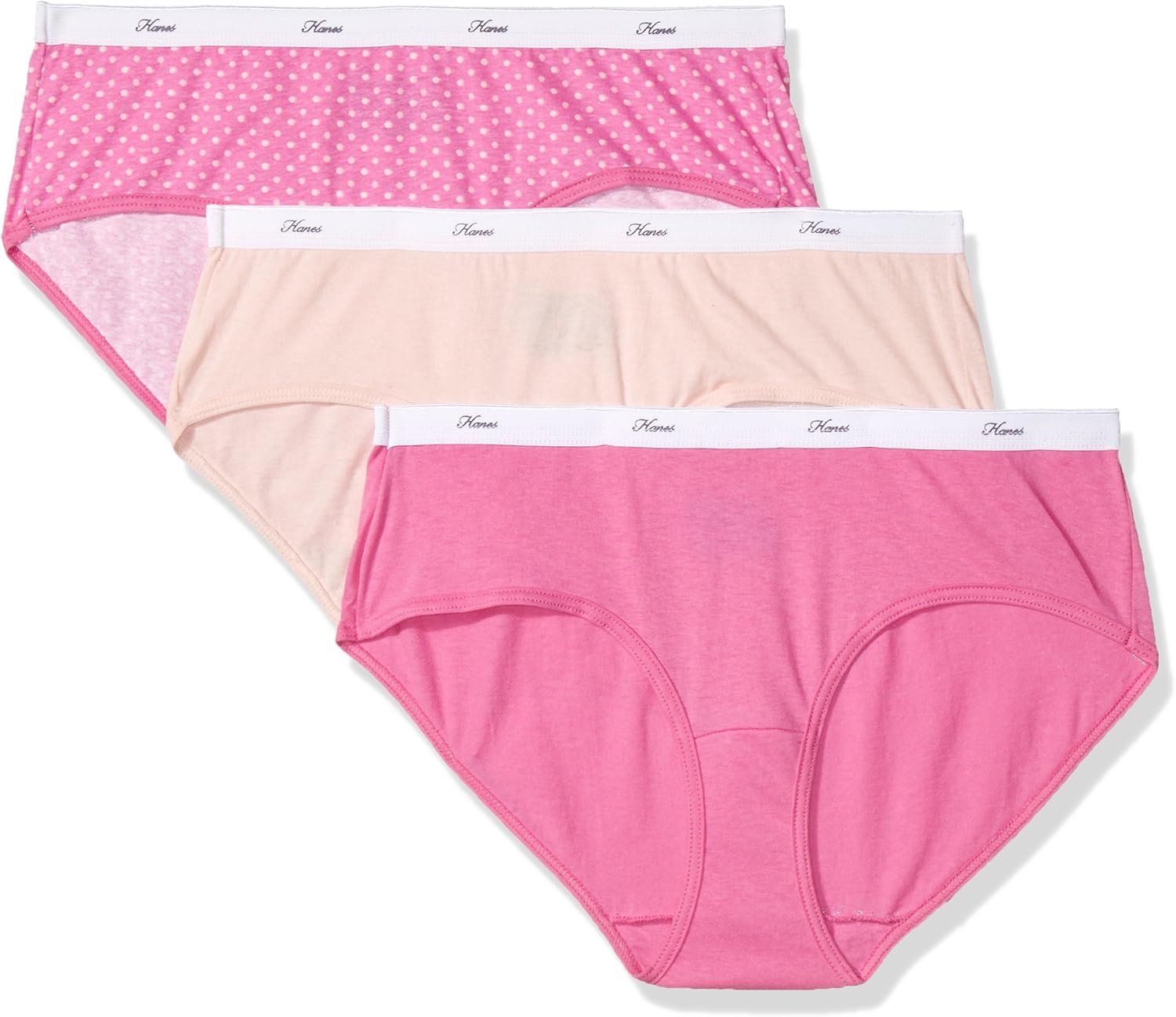 Hanes calzones Hipster 100 Algodón, Paquete de 3, Multicolor 8 Hanes calzones Hipster 100 Algodón, Paquete de 3, Multicolor 8