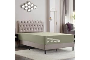 EMPYREAN BEDDING Empyrean King Fitted Sheet - Deep Pocket, Fits 14-16 Inch Mattress, Ultra Soft Microfiber, Fade & Wrinkle Resistant, Shrinkproof, Durable Hotel-Quality Sheet, Sage Green