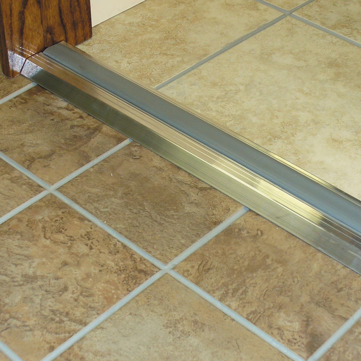 M-D Building Products 8664 36-Inch Adjustable Aluminum Threshold with Vinyl Seal - Door Thresholds - 