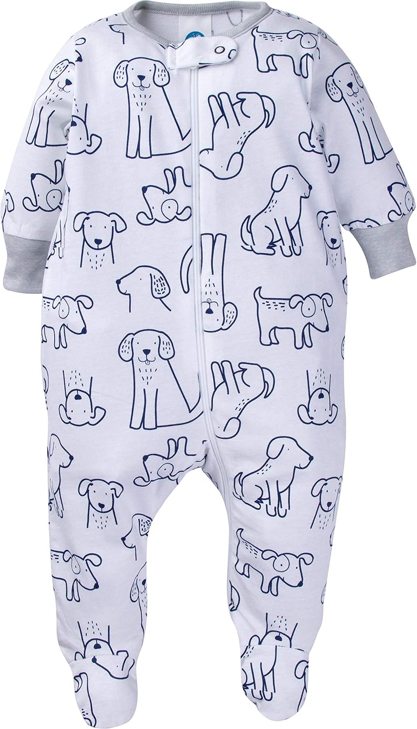 Onesies Brand Baby Boys' 4-Pack Sleep 'N Play Footie: Clothing