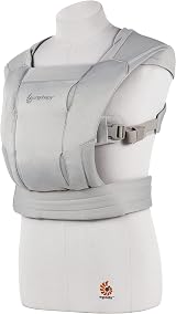 Ergobaby Embrace Soft Air Mesh Baby Carrier Newborn Front Belly Ergonomic Grey view 2
