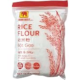 Asian Best Rice Flour, Soft &amp; Silky, Gluten Free, Non-GMO, Vegan, 16 oz