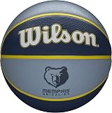 Wilson NBA Team Tribute MEMPHIS GRIZZLIES Outdoor Basketball Size 7