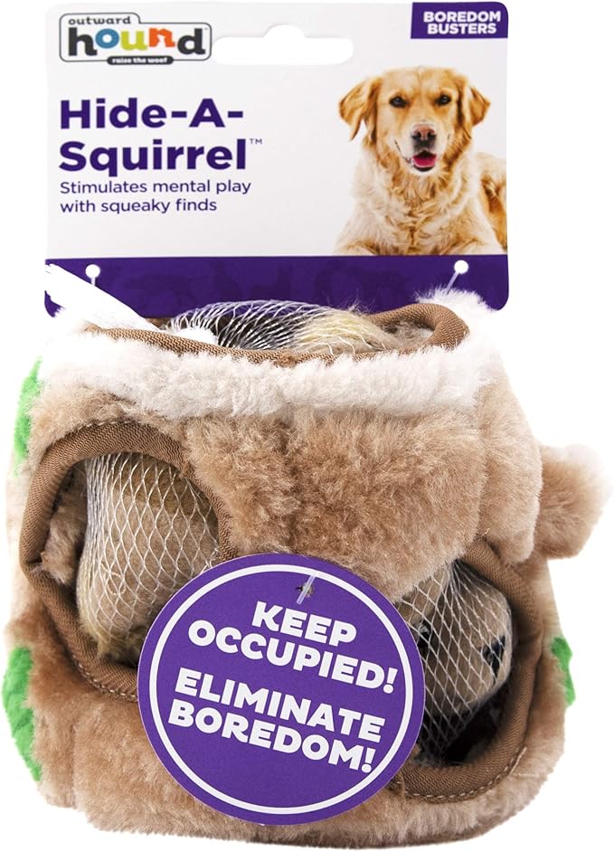 hide a squirrel dog toy amazon