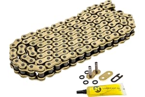 NICHE Gold 428 X-Ring Chain 122 Links with Connecting Master Link