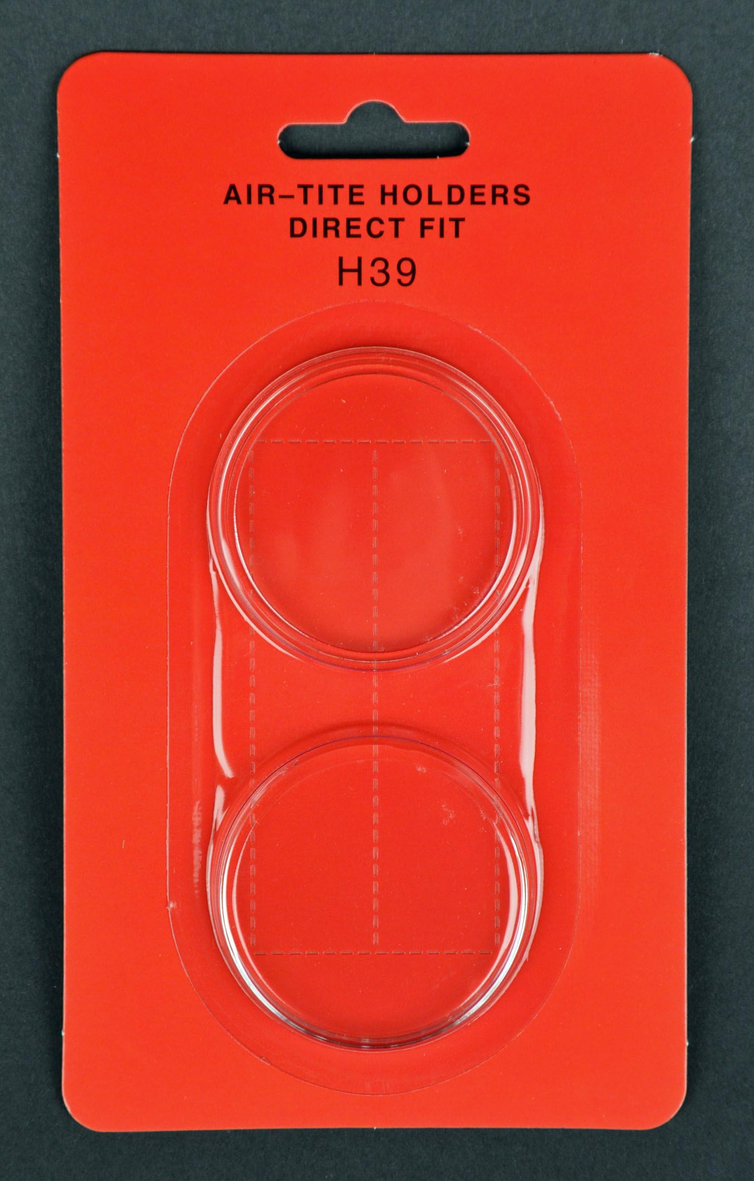 Air-Tite Coin Capsule Direct Fit "H39" Coin Holder for SILVER ROUNDS