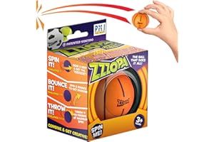 Original ZZZOPA Fidget Balls: SLAMDUNK Fidget Stress Ball from FUN Collection | Fidget Toys for Kids: Spin it, Bounce it, Throw it! | 1/20 Collectibles | 6 cm | Fidget Stress Ball Kids’ Toys by P.M.I.