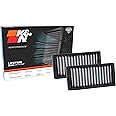 K&N LIFETIME Cabin Air Filter: Premium, Washable, Clean Air for your Cabin: Compatible with 2011-2018 JEEP: Wrangler, VF1010