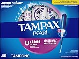 Tampax Pearl Tampons with Plastic Applicator Ultra 45 Count view 9