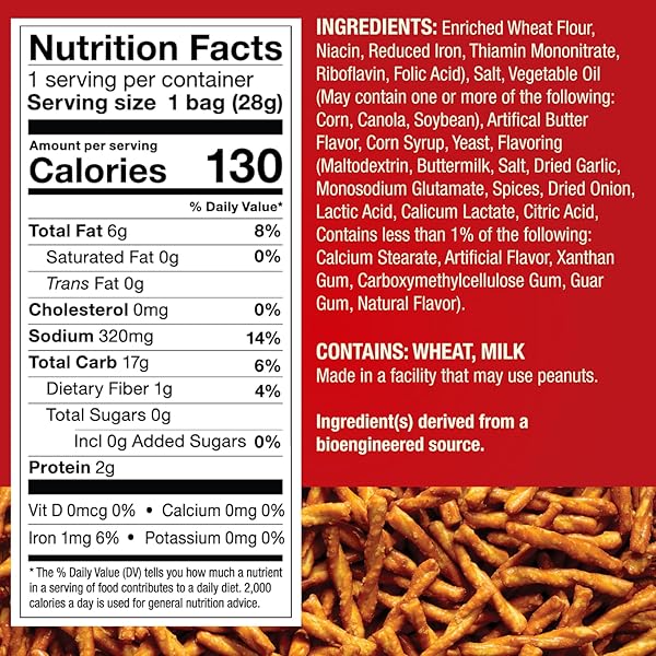 DOT’S PRETZELS ORIGINAL SEASONED PRETZEL TWISTS, HEALTHY KIDS SNACKS, 1OZ GROCERY SIZED BAG (10 COUNT)