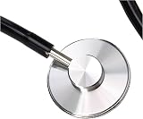 Timesco TD1-13-107 Ruby Stethoscope Black Single Head Diaphragm view 2